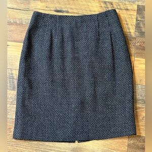 Valerie Stevens Petites Womens Pencil Skirt Size 6P  Tweed Wool